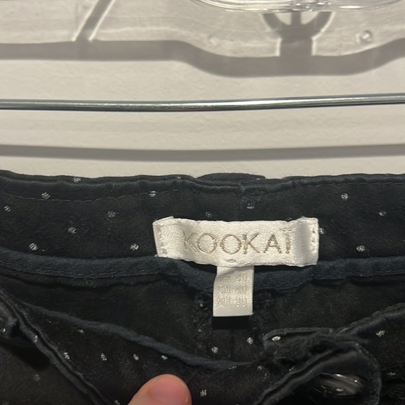 Cropped Kookai pants with polka dot detail - Picture 4 of 4